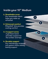 Serta Dream Haven 10" Medium Tight Top Mattress in a Box