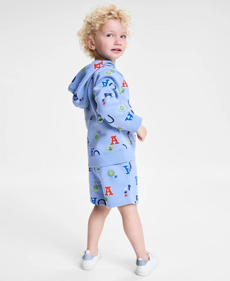 Epic Threads Toddler Boys 2T-4T 2-Pc. Soft Fleece Printed Set, Exclusively at Macy's