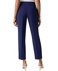 Kasper Women's Stretch Crepe Slim Leg Pant, Regular & Petite