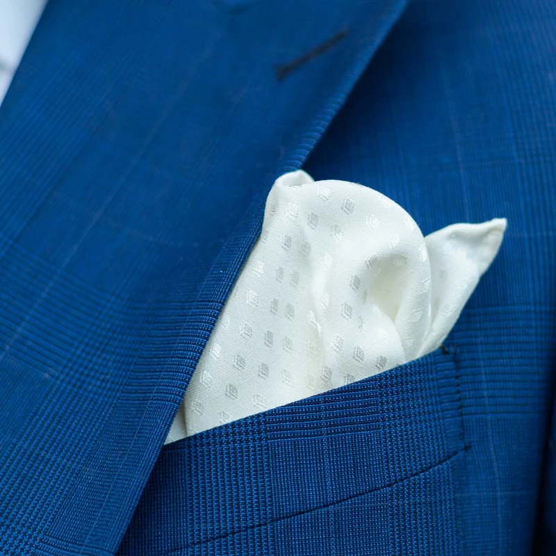 Elizabetta Men's Corelli - Silk Pocket Square for Men