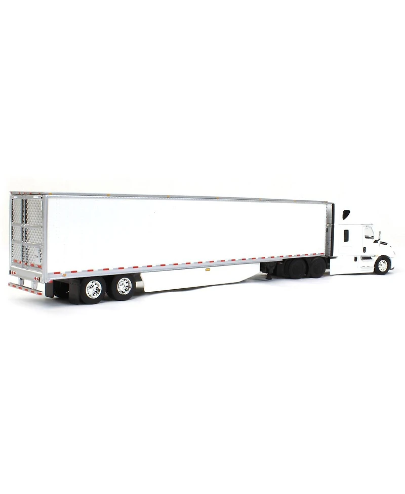 First Gear Dcp 1/64 Freightliner 2018 Cascadia Sleeper w/ 53' Utility Trailer & Carrier Reefer