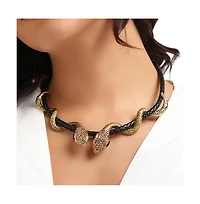 Sohi Twisted Snake Necklace