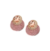 Sohi Women's Rope Drop Earrings