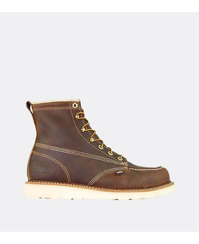 Thorogood Men's American Heritage 6" Steel Toe Trail Work Boots for Men