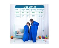 Outree Small Blue Kids Full Body Sensory Socks