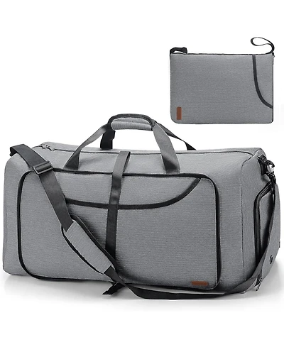 Vs Vogshow 120L Duffle Bag for Travel, Large Foldable Waterproof Travel Duffel Bags Weekender Overnight Bag for Men and Women with Shoe Compartment Ba