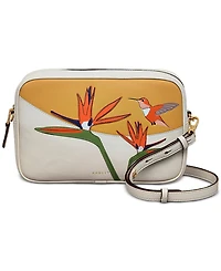 Radley London Birds Of Paradise Small Leather Zip Around Crossbody