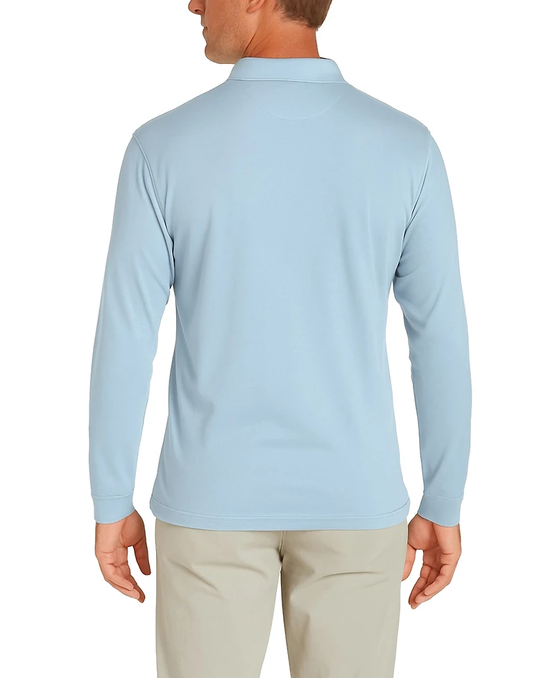 Galaxy By Harvic Men's Jump Start Modern Fit Polo Shirt