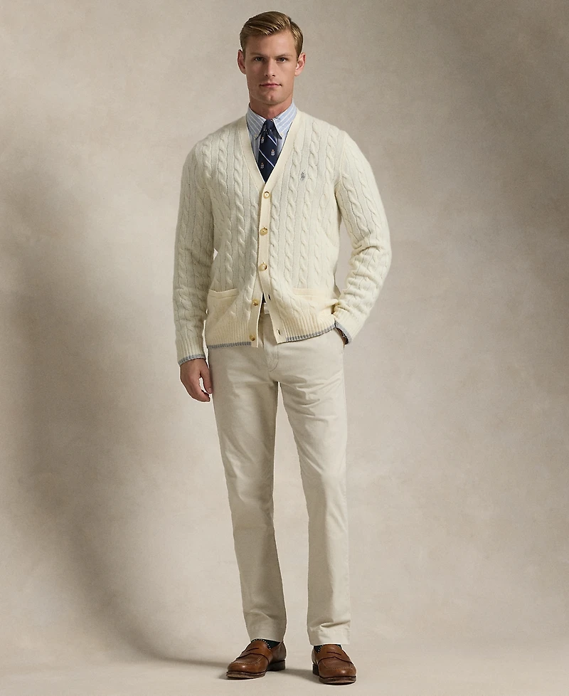 Polo Ralph Lauren Men's Cable-Knit Wool-Cashmere Cardigan