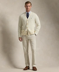 Polo Ralph Lauren Men's Cable-Knit Wool-Cashmere Cardigan