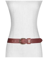 Frye Women's Embroidery On Loop Belt