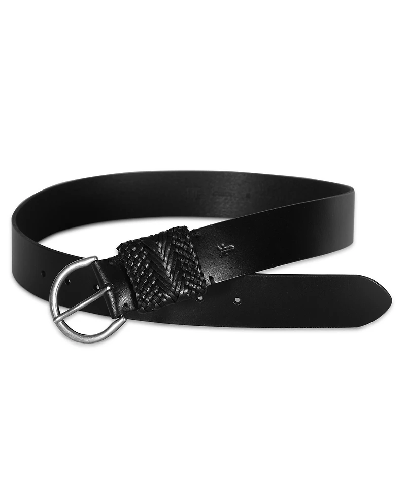Frye Women's Woven Keeper Belt