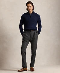 Polo Ralph Lauren Men's Washable Wool Quarter-Zip Sweater