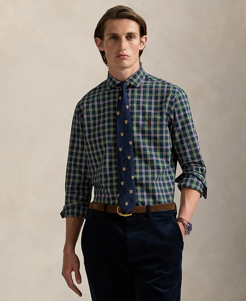 Polo Ralph Lauren Men's Classic-Fit Plaid Poplin Shirt