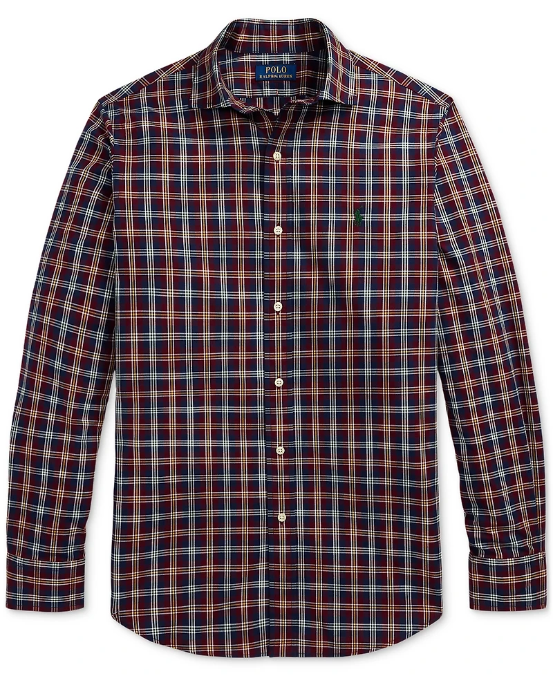 Polo Ralph Lauren Men's Classic-Fit Plaid Poplin Shirt