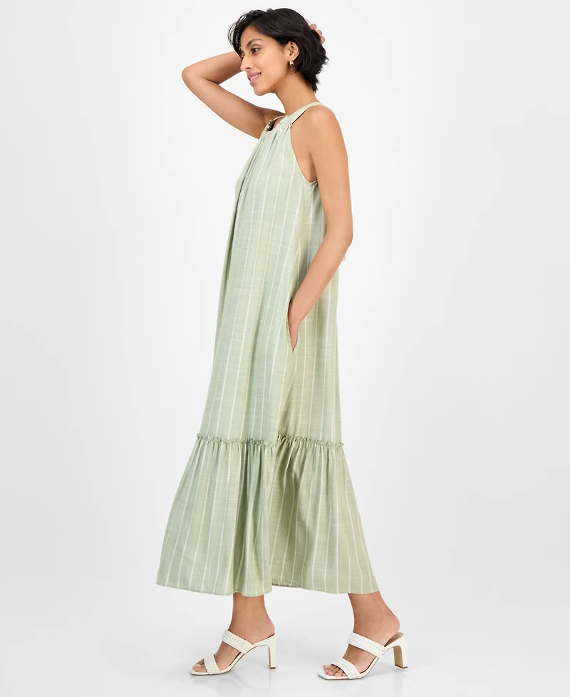Sandra Darren Women's Tie-Back Trapeze Dress