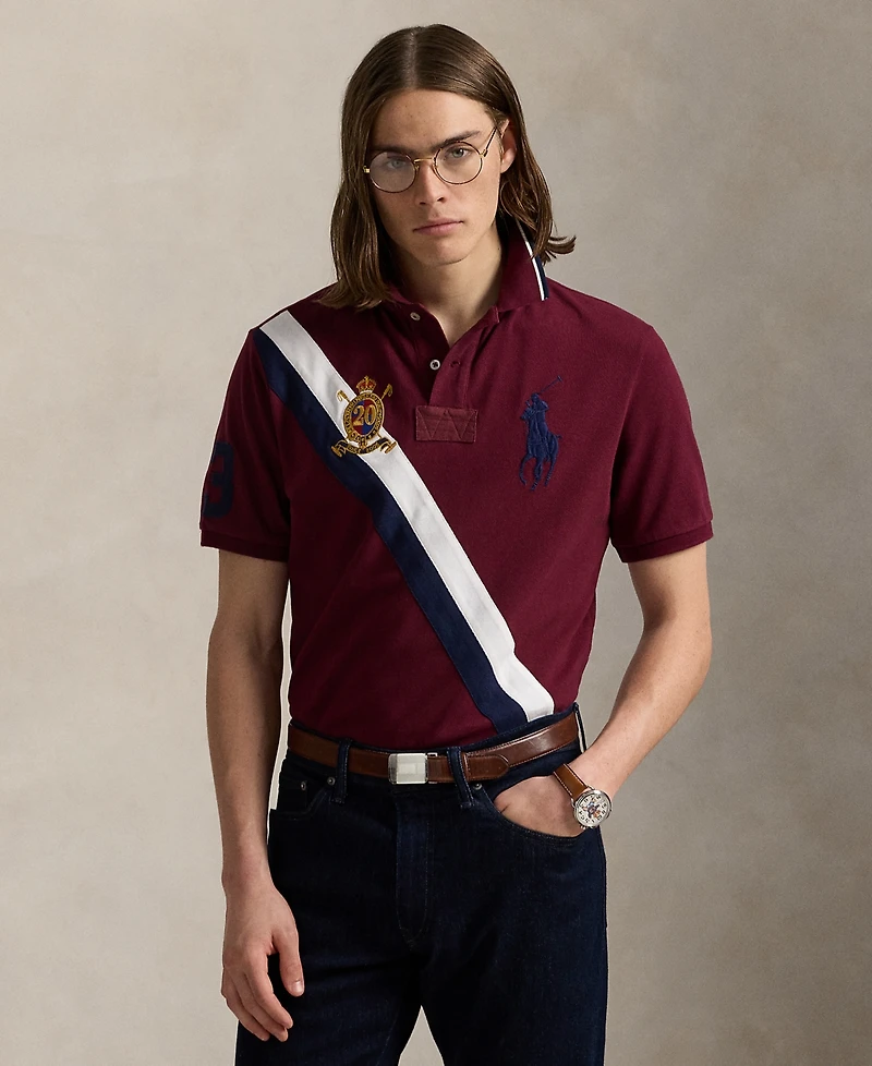 Polo Ralph Lauren Men's Custom Slim Fit 20th Anniversary Shirt