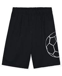 Max & Olivia Big Boys Soccer Shorts 2 Piece Pajama Set