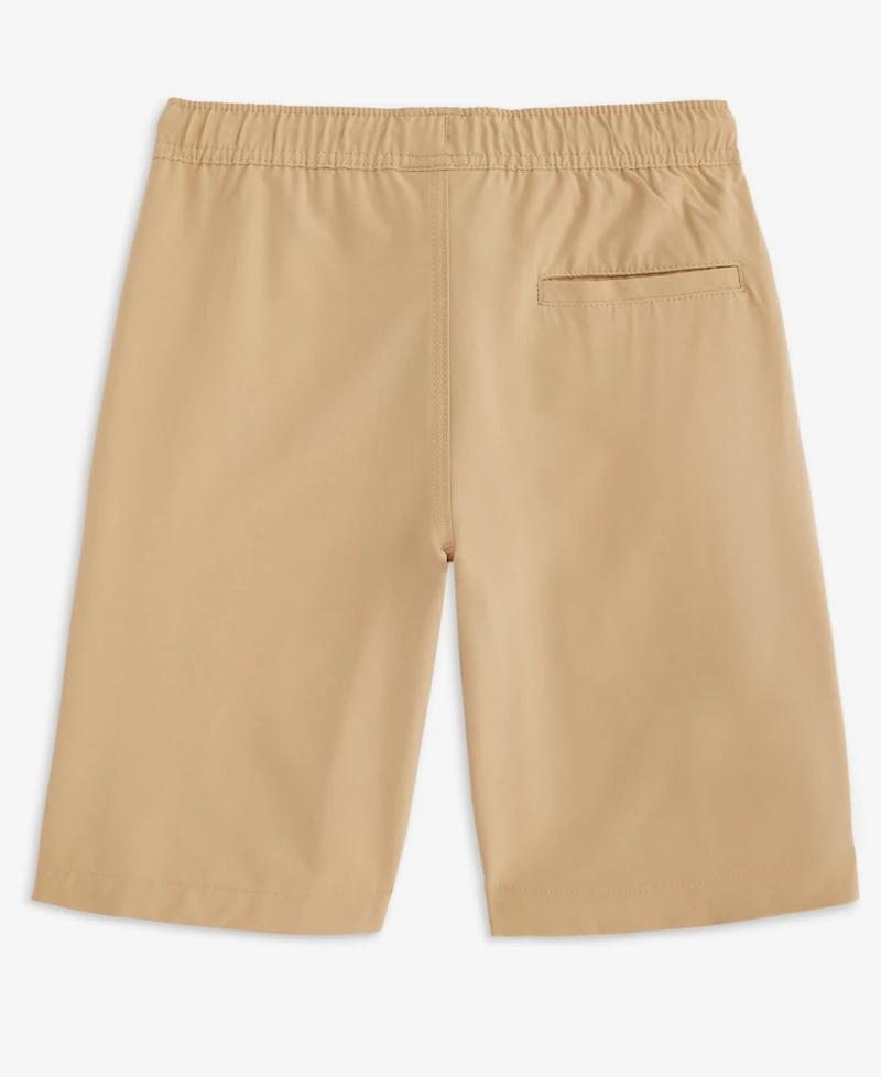 Nautica Big Boys Uniform Lowell Stretch Moisture-Wicking Jogger Shorts