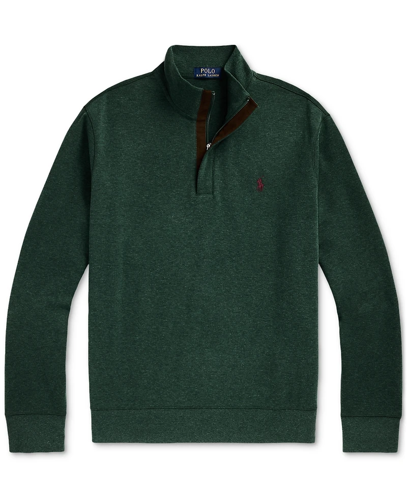 Polo Ralph Lauren Men's Luxury Jersey Quarter-Zip Pullover