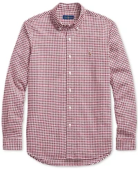 Polo Ralph Lauren Men's Custom-Fit Gingham Oxford Shirt