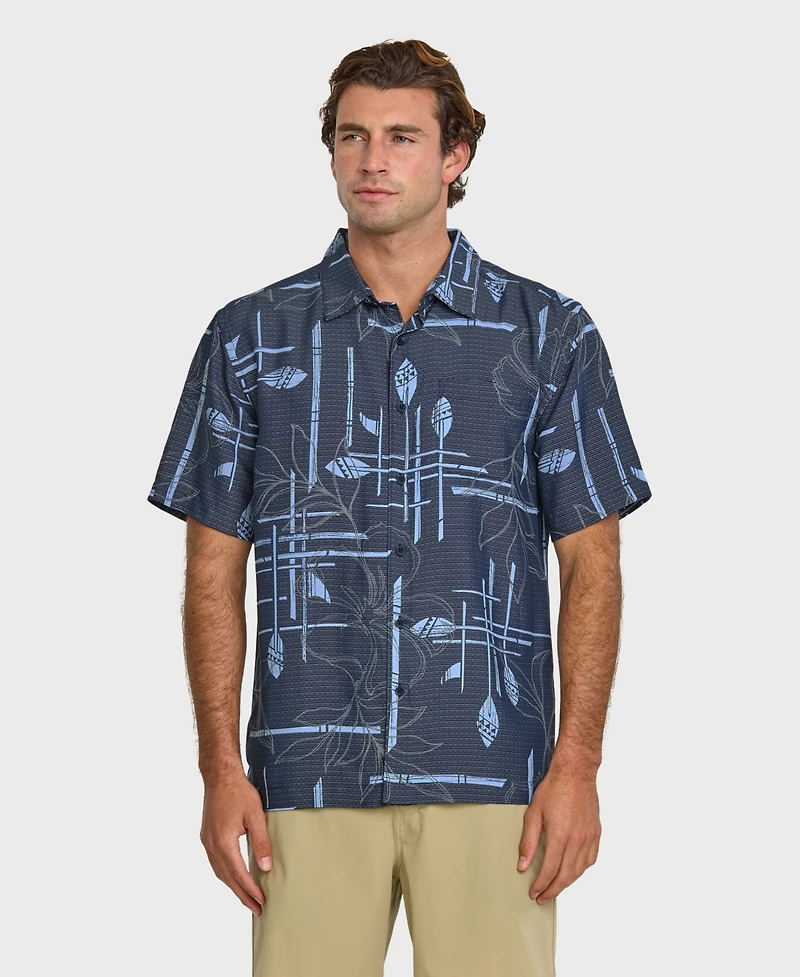 Quiksilver Waterman Men's Paddle Out Short Sleeve Shirt