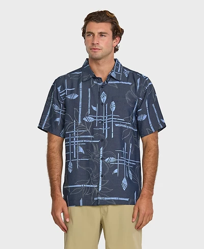 Quiksilver Waterman Men's Paddle Out Short Sleeve Shirt