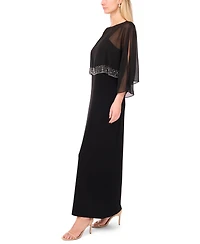 Msk Women's Solid-Color Gown