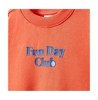 Cotton On Little Girls Little/Big Sammy Oversized Crew