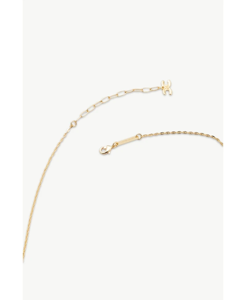 Nyla Molten Freshwater Pearl Pendant Necklace