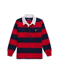Polo Ralph Lauren Toddler and Little Boys The Iconic Rugby Shirt