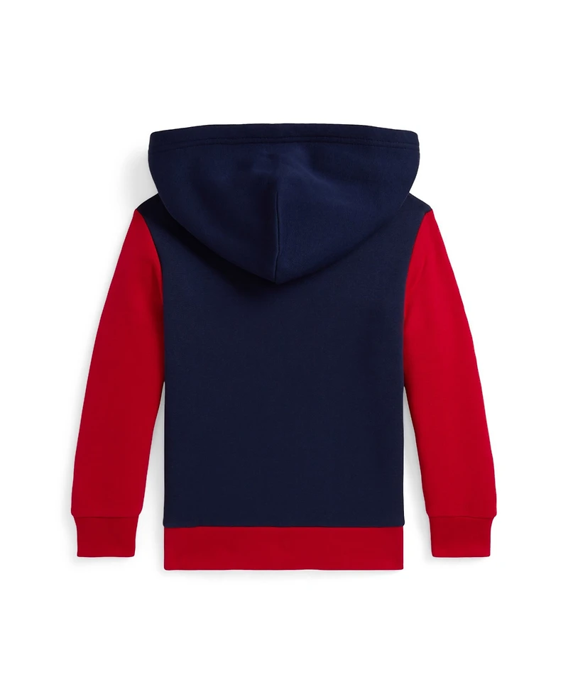 Polo Ralph Lauren Toddler and Little Boys Triple-Pony Fleece Hoodie