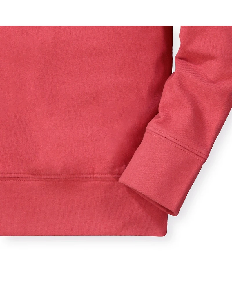 Hope & Henry Boys Organic Long Sleeve French Terry Half-Zip Pullover