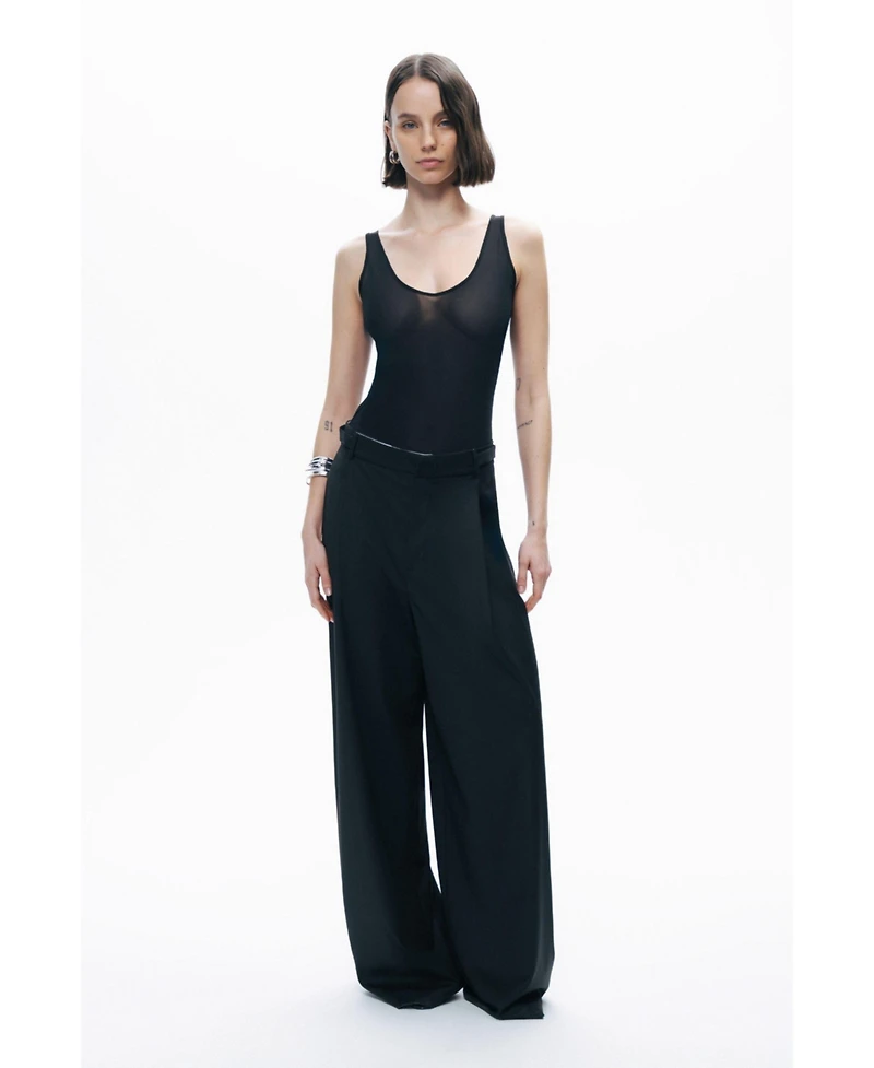 Nocturne Women's Pants with Waist Details