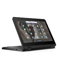 Lenovo 500e Chromebook Gen 3 11.6" Hd 2-In-1 Touchscreen Laptop, Intel Celeron N4500 1.1GHz, 4GB Ram, 32GB eMMC, Chrome Os, Gray