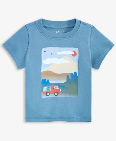 First Impressions Baby Boys Short-Sleeve 3-24 Month Truck Graphic T-Shirt, Exclusively at Macy's