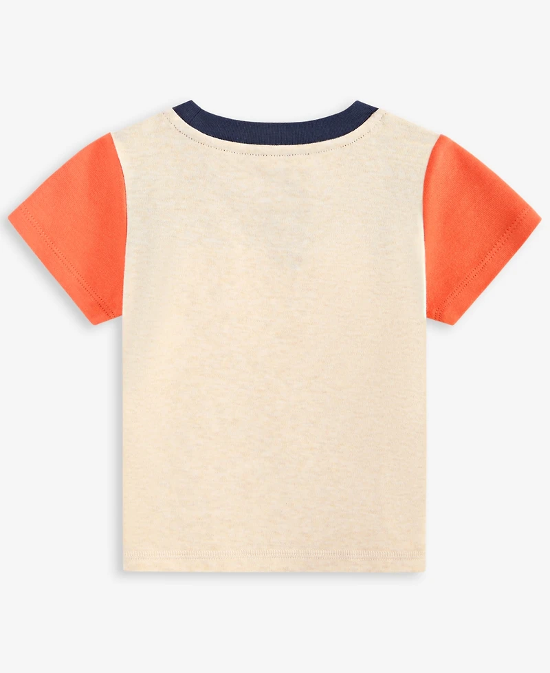 First Impressions Baby Boys Short-Sleeve 3-24 Month Colorblock T-Shirt, Exclusively at Macy's