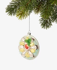Holiday Lane Foodie Oyster Plate Ornament, Macy's Exclusive