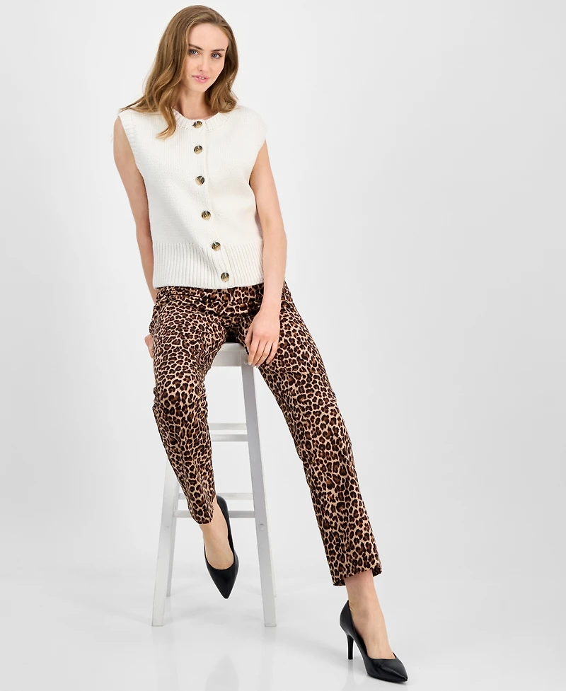 Anne Klein Women's Cap-Sleeve Cardigan