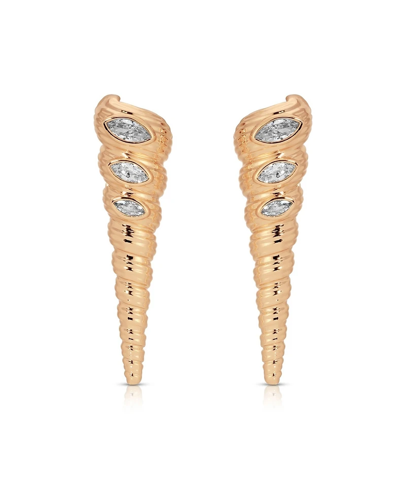 Ettika Capri Shell Earrings