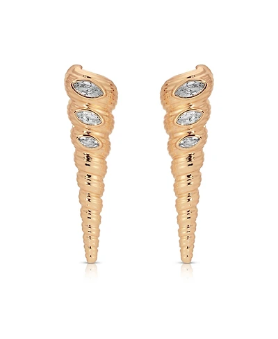 Ettika Capri Shell Earrings