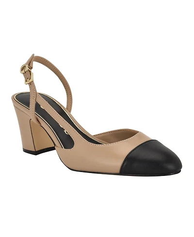 Guess Women's Loisa Slingback Block Heel Pumps