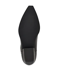 Guess Women's Lansly Embellished Buckle Western Booties