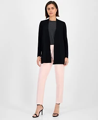 Anne Klein Women's Napa Fine Rib Pocket Cardigan