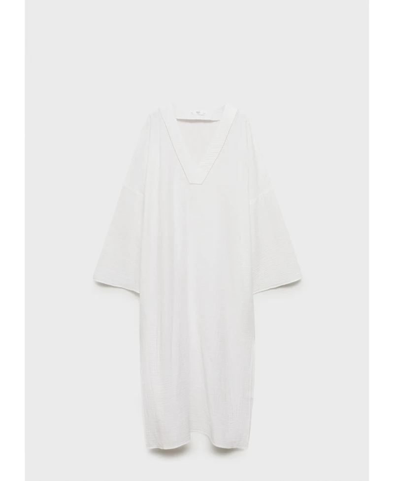 Mango Women's Oversized Pajama Caftan