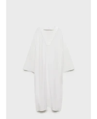 Mango Women's Oversized Pajama Caftan