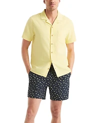 Jaws x Nautica Men's Classic-Fit Jaspe Dobby Button-Down Shirt
