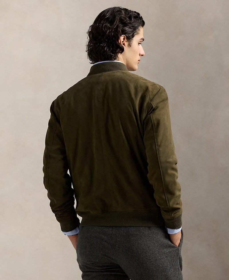 Polo Ralph Lauren Men's Suede Bomber Jacket