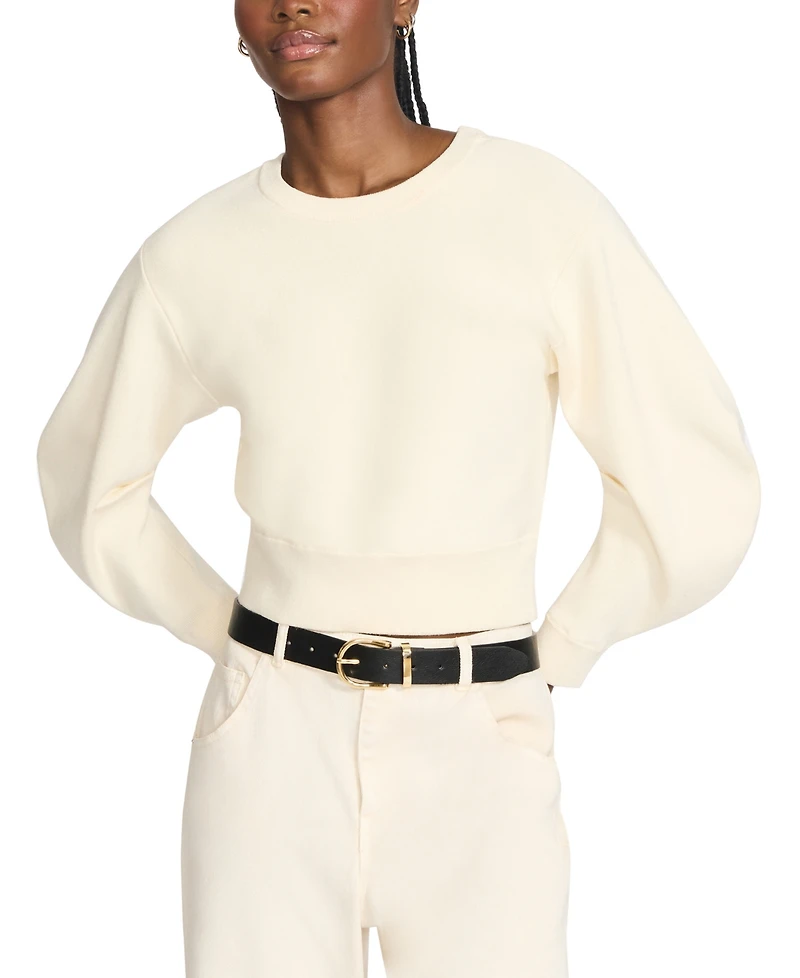 Steve Madden 1-3/10" Faux-Leather Belt, Set of 2
