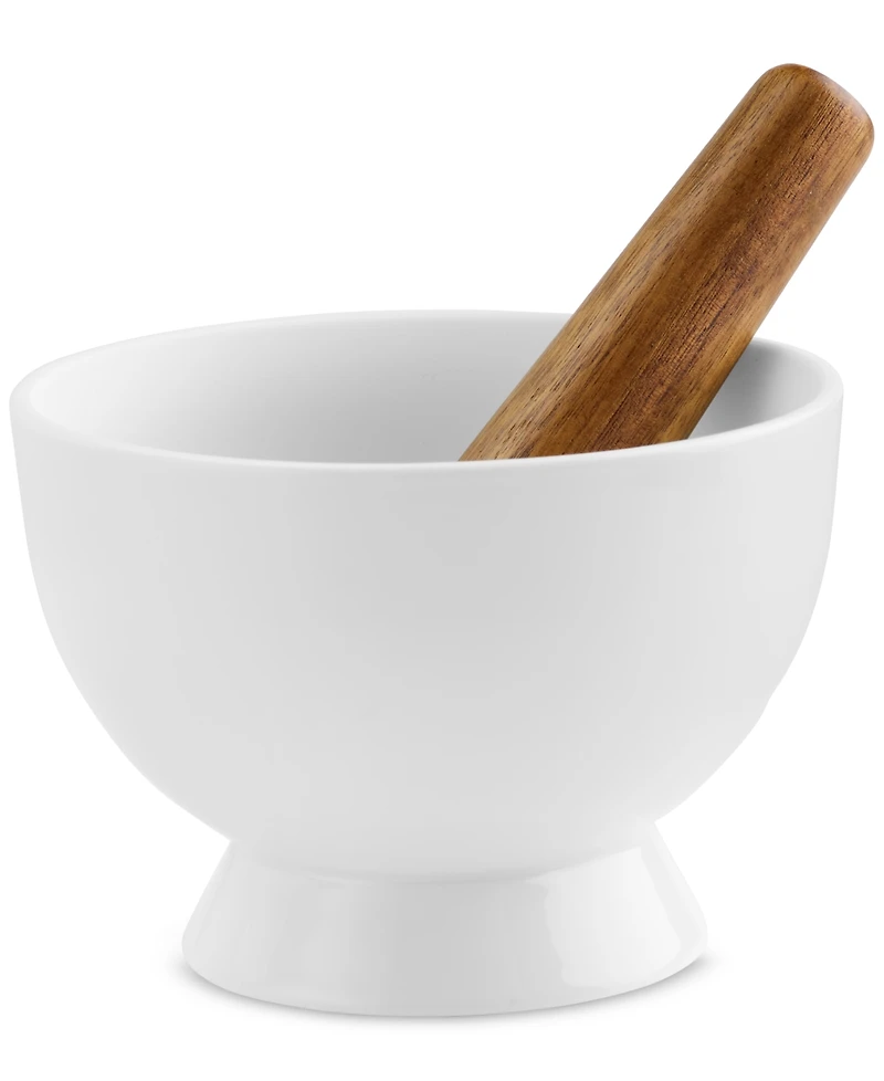 The Cellar Whiteware Mortar and Pestle Set, Exclusively at Macy's